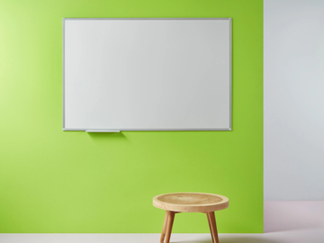 Basic board - Magnetic aluminium office whiteboard by Made Design - view 2